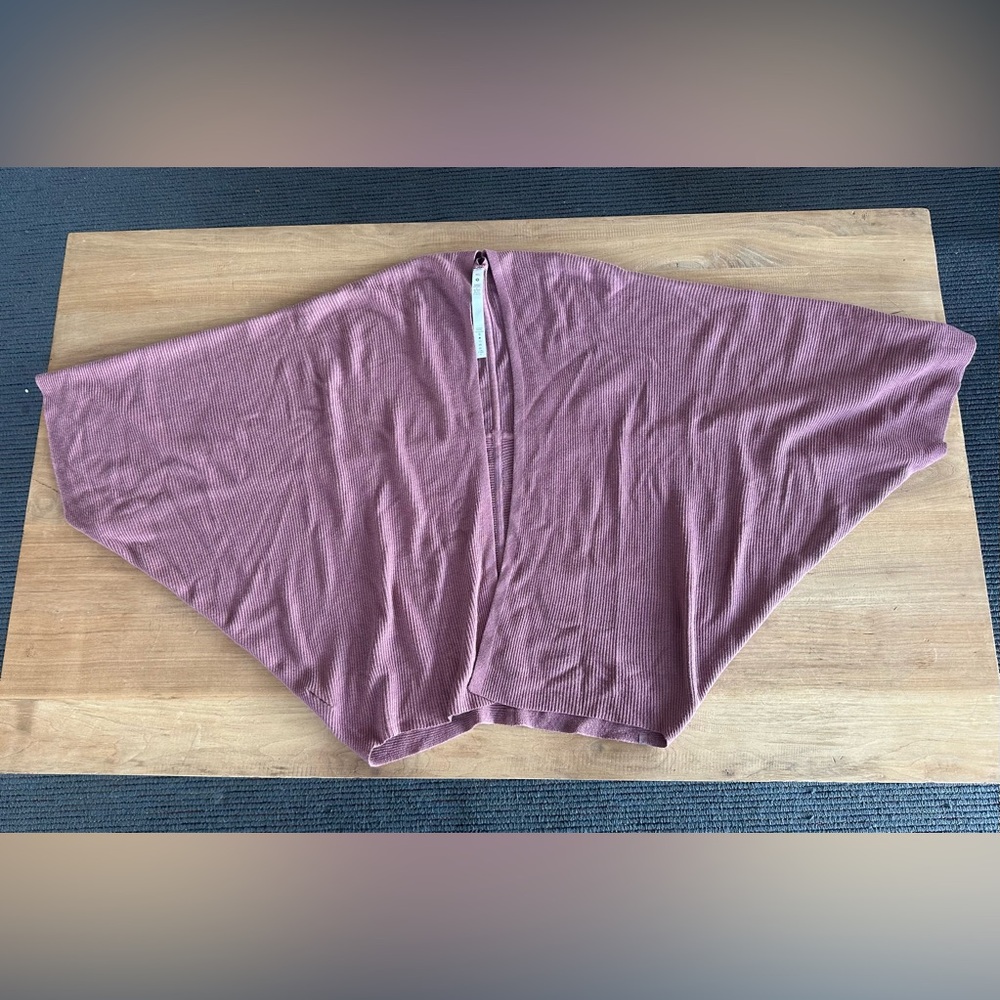 Lululemon Mauve Ribbed Cardigan - Picture 5 of 6